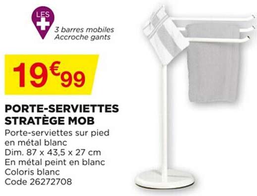 porte-serviettes stratège mob