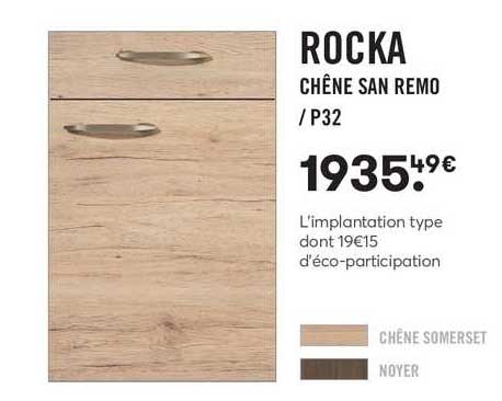 rocka chêne san remo