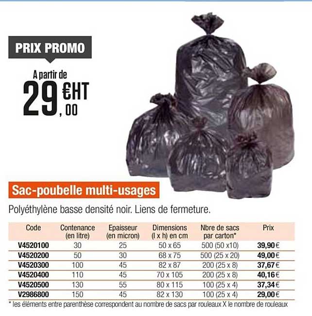 sac-poubelle multi-usages
