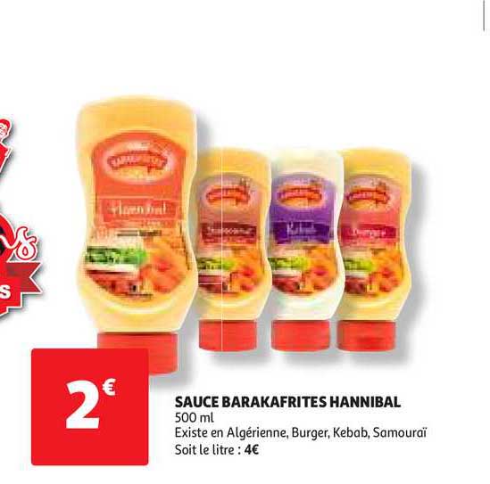 sauce barakafrites hannibal