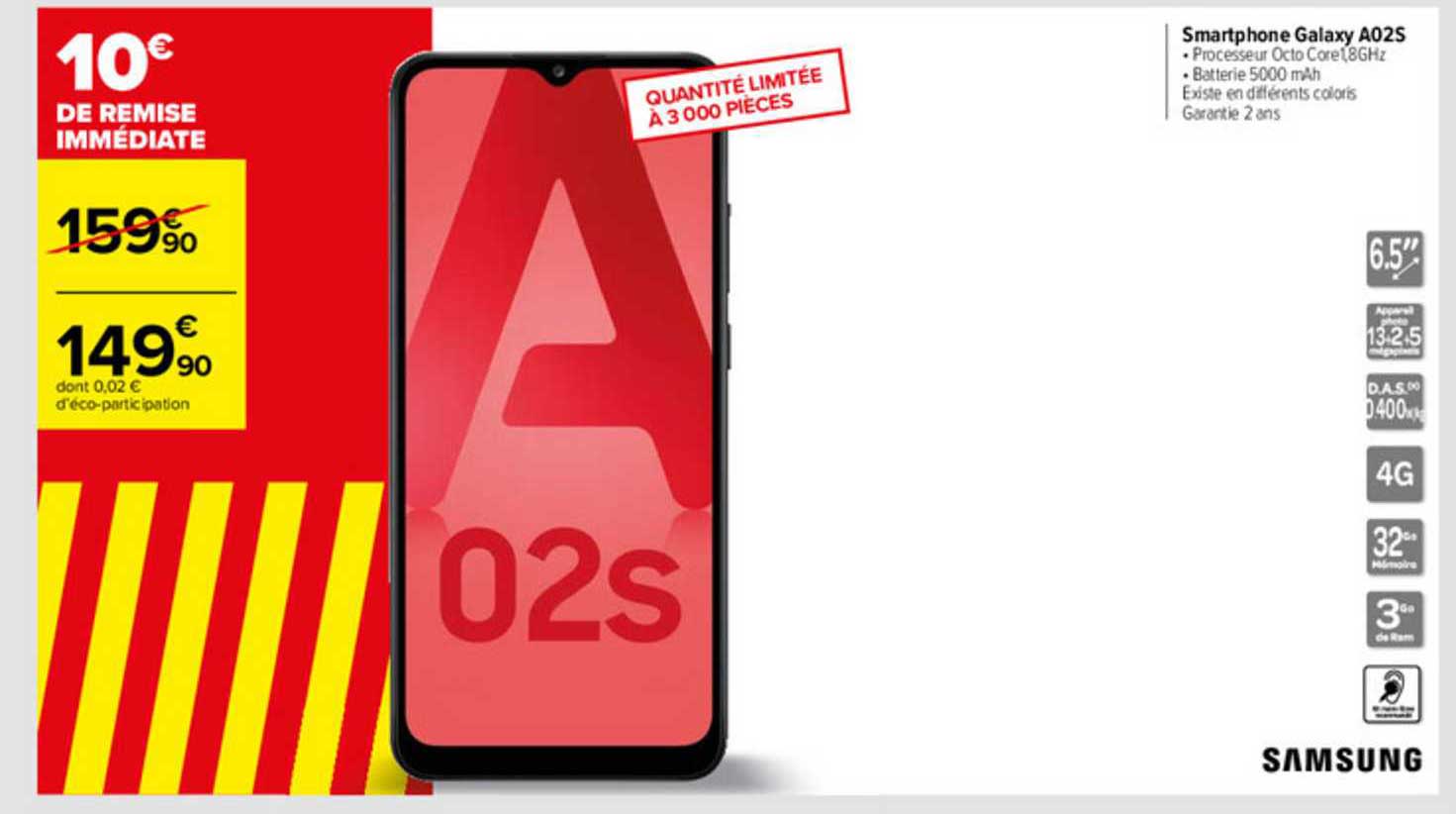 smartphone galaxy a02s samsung