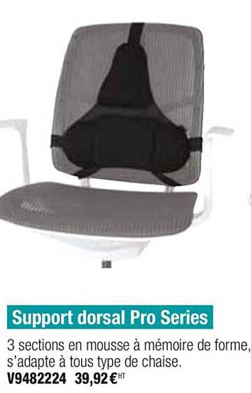 support dorsal pro series