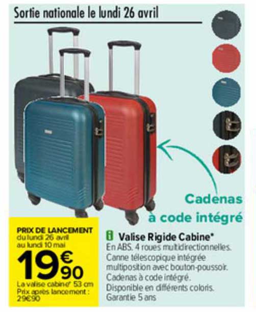Valise Rigide Cabine