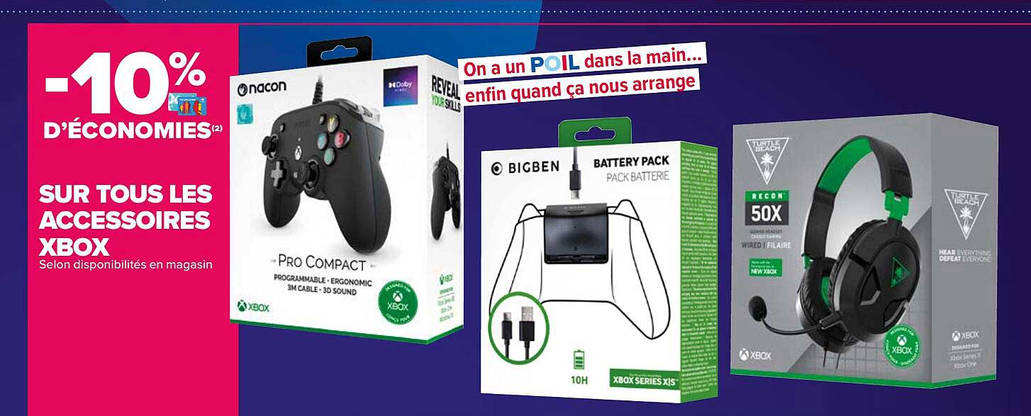 accessoires xbox