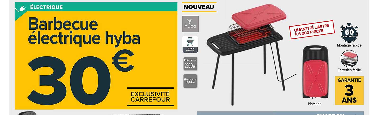 Barbecue électrique Hyba