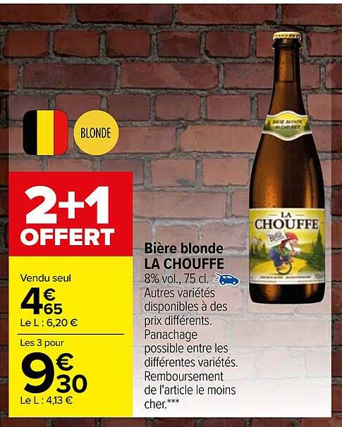 Bière Blonde La Chouffe