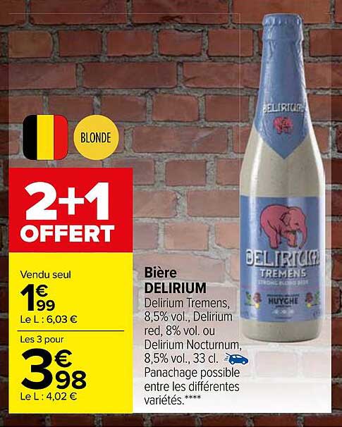 Bière Delirium