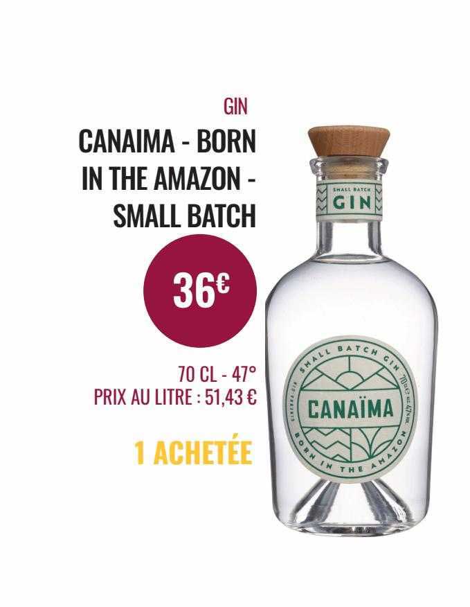 canaima - born in the amazon - small batch