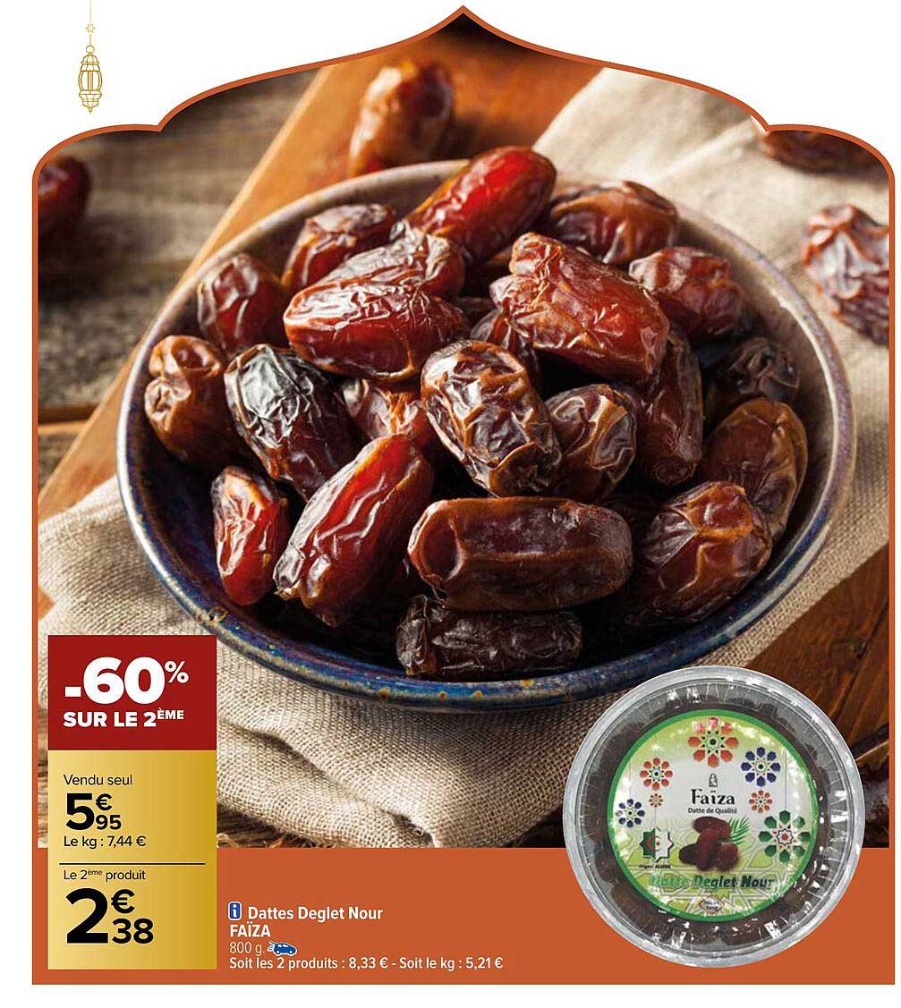 dattes deglet nour faïza