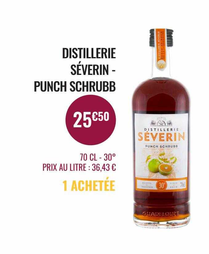 distillerie séverin - punch schrubb