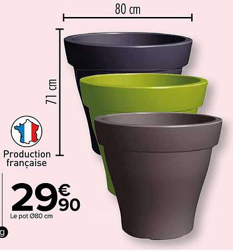 le pot ø80 cm
