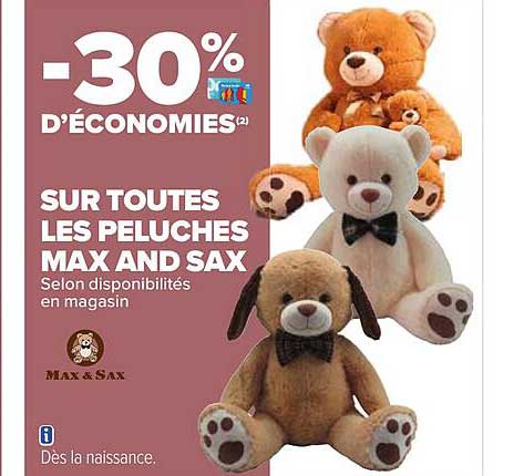 les peluches max and sax