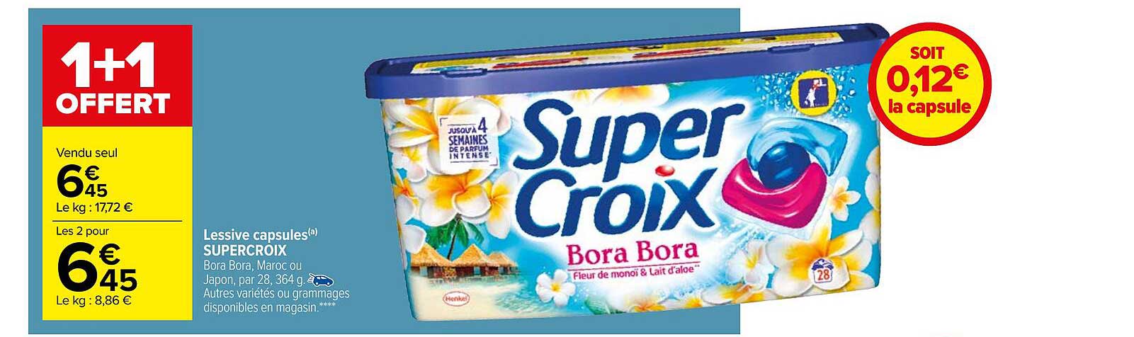 Lessive Capsules Supercroix