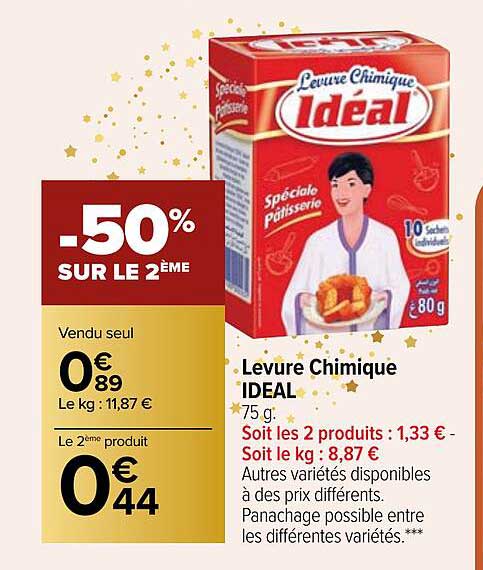 levure chimique idéal