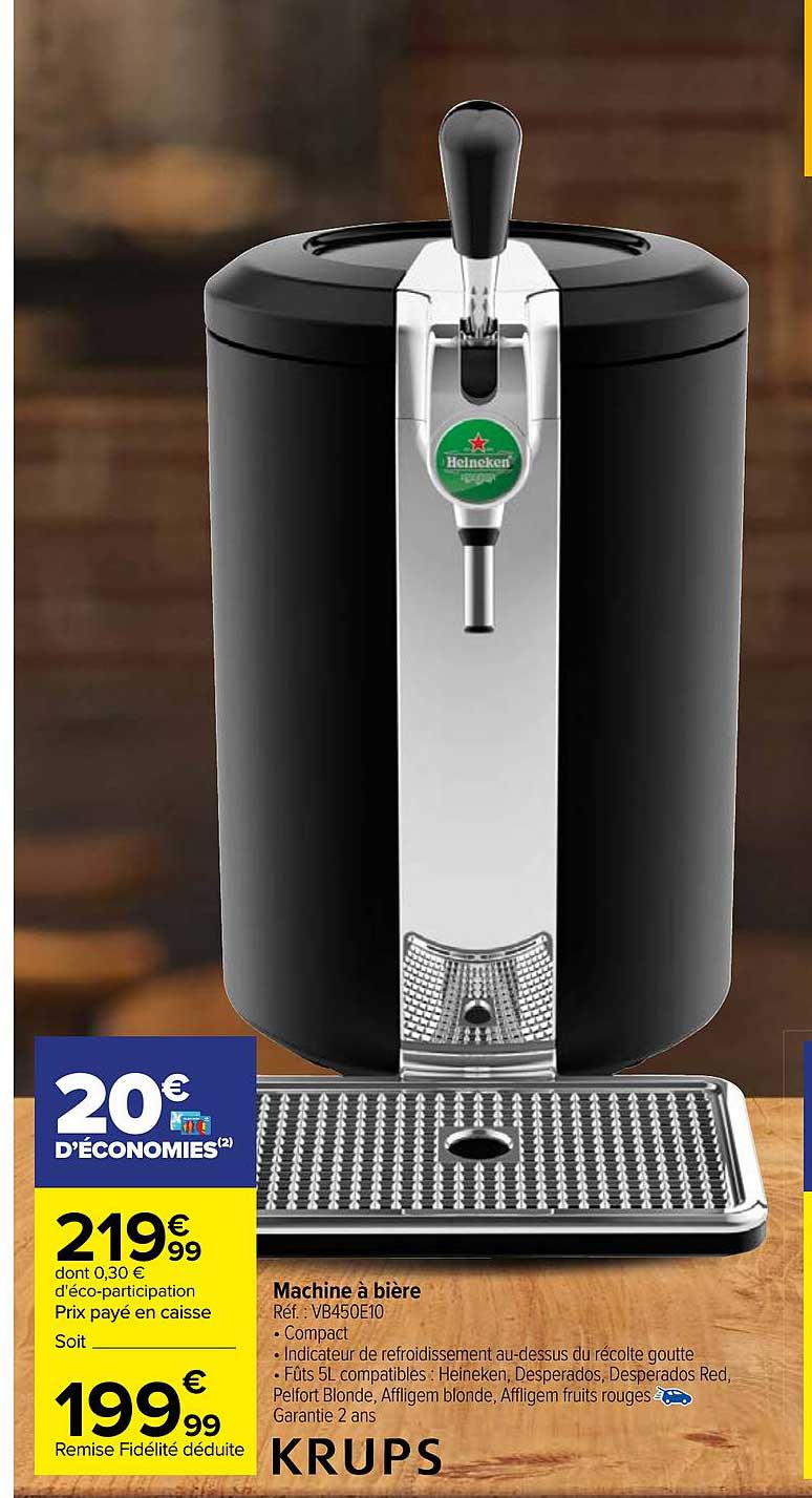 Machine à Bière Krups