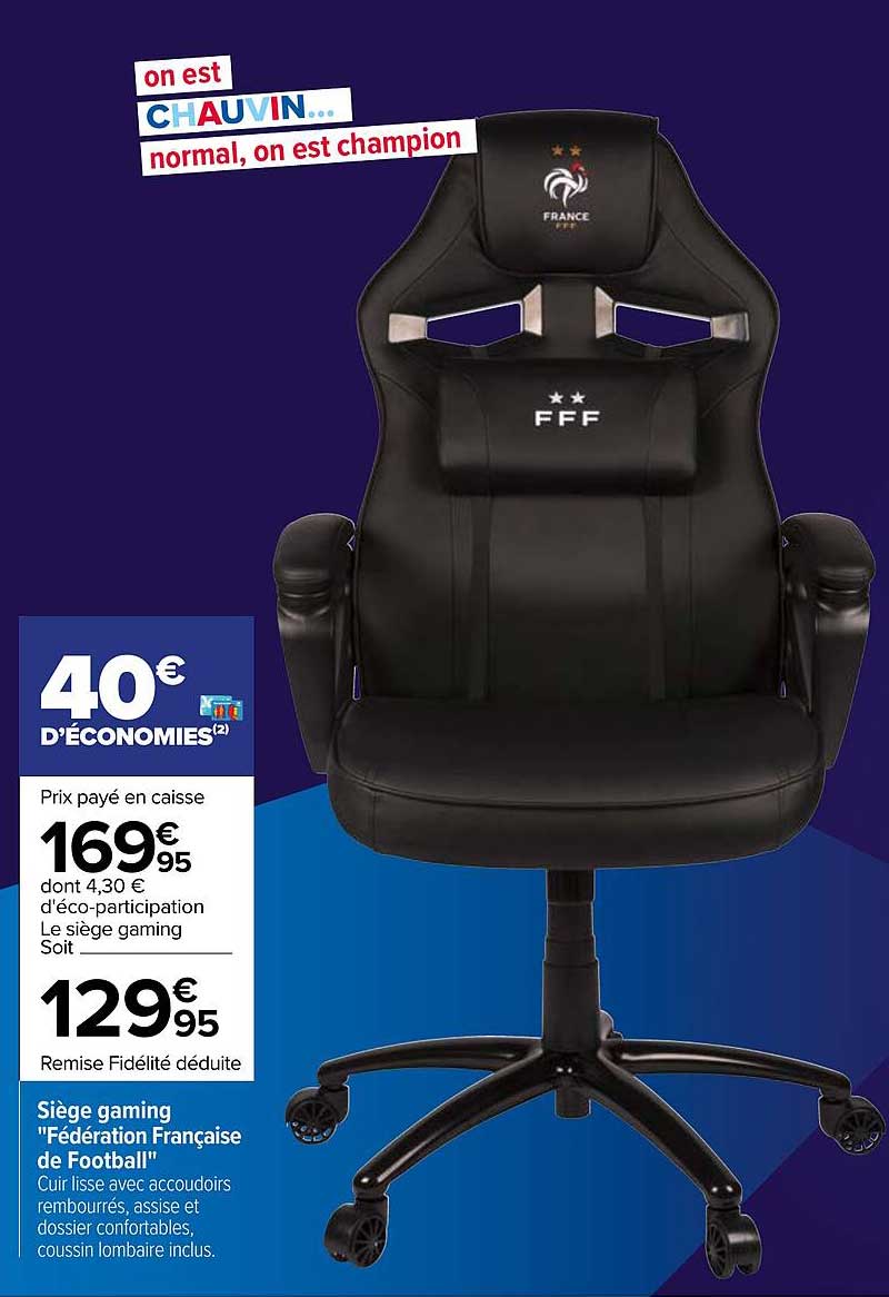 Siège Gaming "fédération Française De Football"