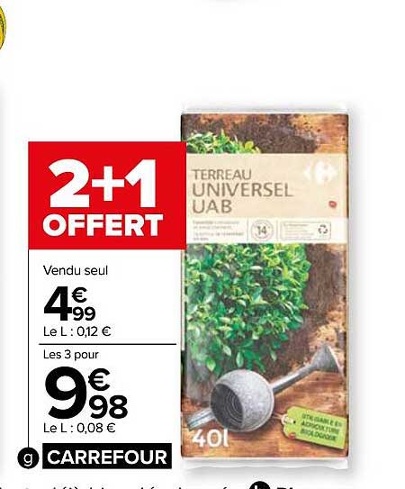 terreau universel uab carrefour