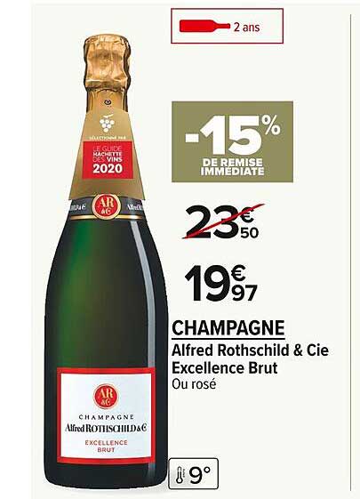 champagne alfred rothschild & cie excellence brut