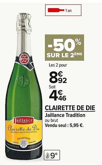 clairette de die jaillance tradition