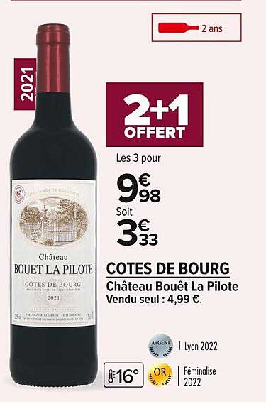 côtes de bourg château bouêt la pilote