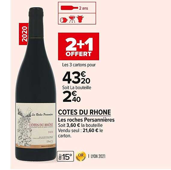 côtes du rhône les roches persannières