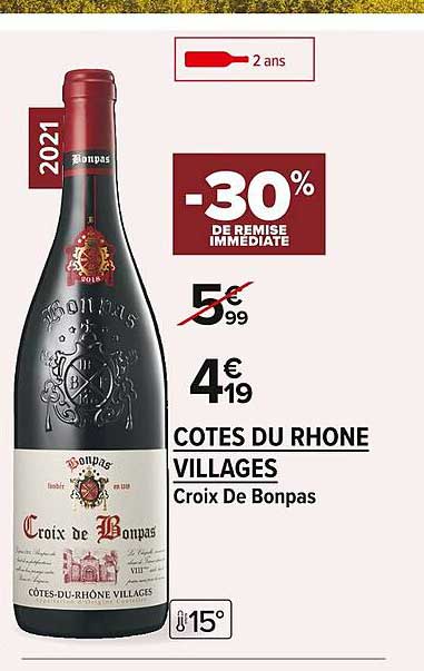 Côtes Du Rhône Villages Croix De Bonpas