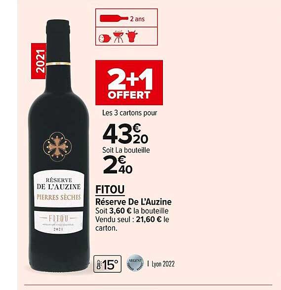 fitou réserve de l'auzine