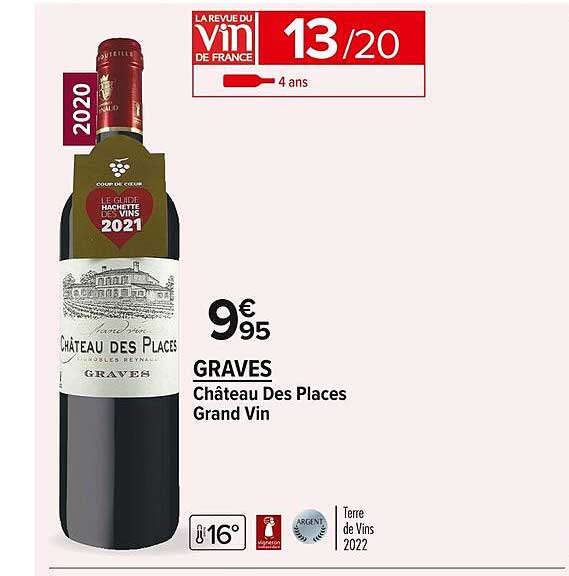 Graves Château Des Places Grand Vin