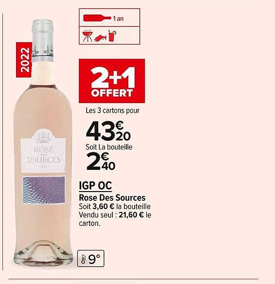 igp oc rose des sources