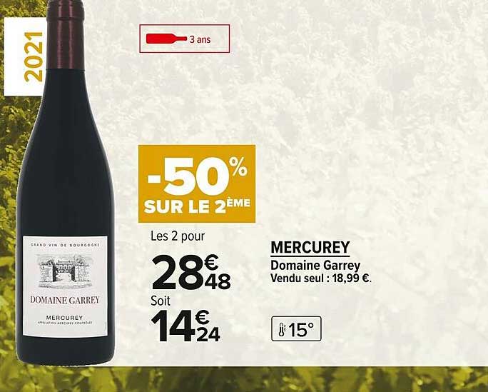 Mercurey Domaine Garrey