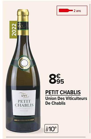 petit chablis union des viticulteurs de chablis