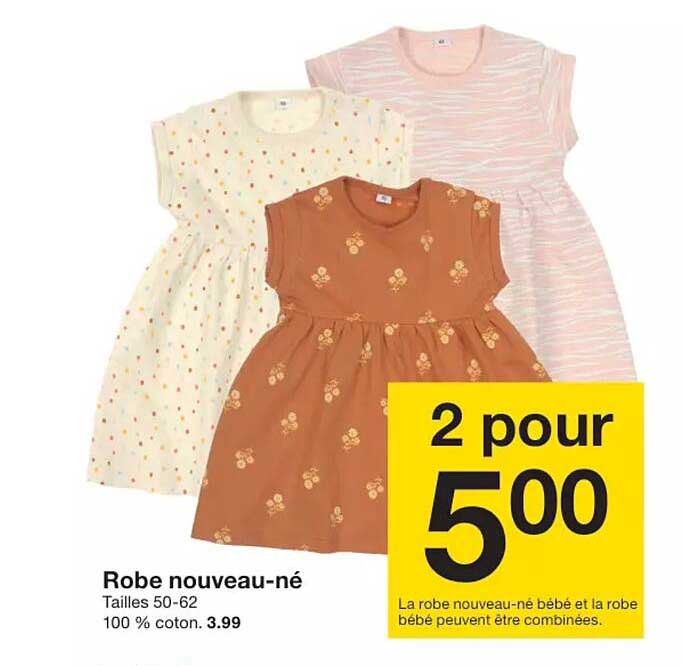 robe nouveau-né