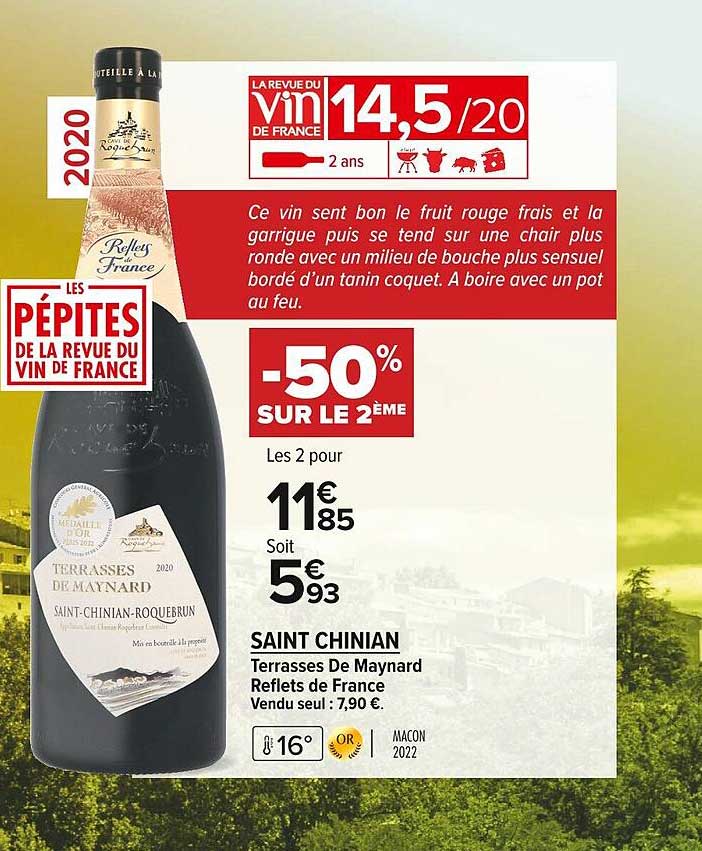 saint chinian terrasses de maynard reflets de france