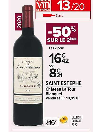 saint estèphe château la tour blanquet