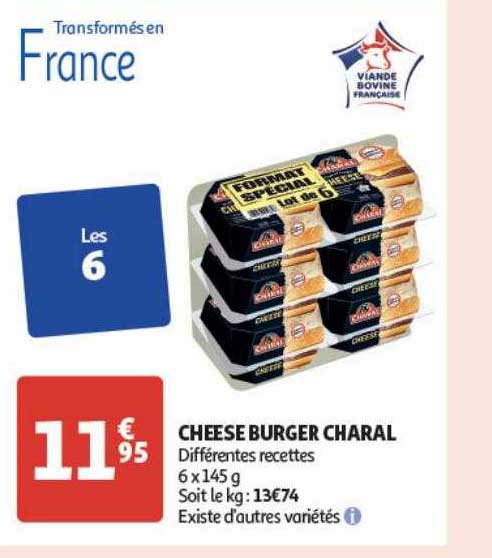 Cheese Burger Charal