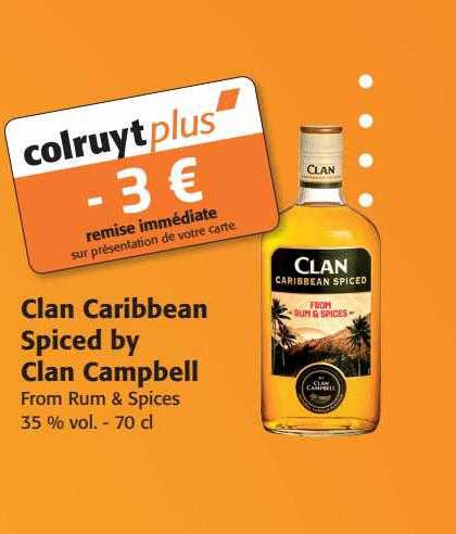 clan caribbean spiced by clan campbell