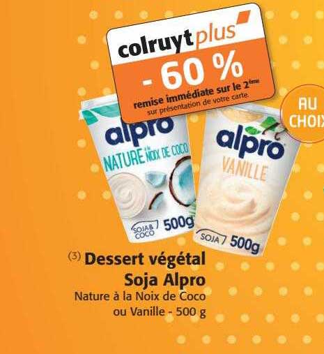 Dessert Végétal Soja Alpro