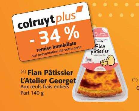 flan pâtissier l'atelier georget