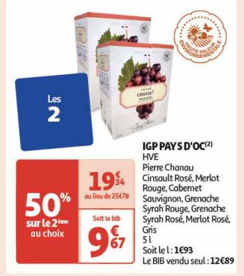 igp pays d'oc hve pierre chanau