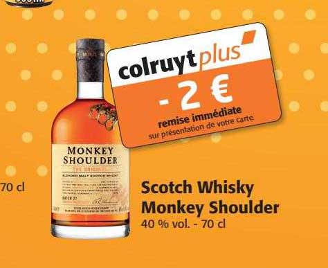 scotch whisky monkey shoulder
