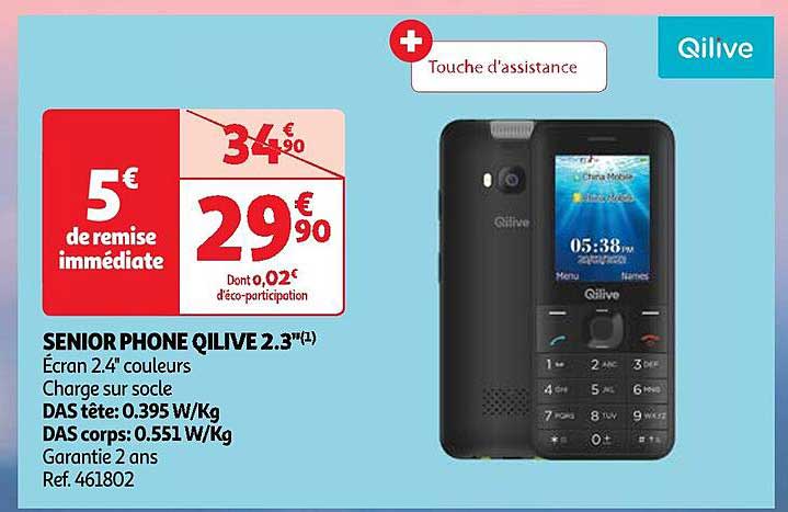 senior phone qilive 2.3