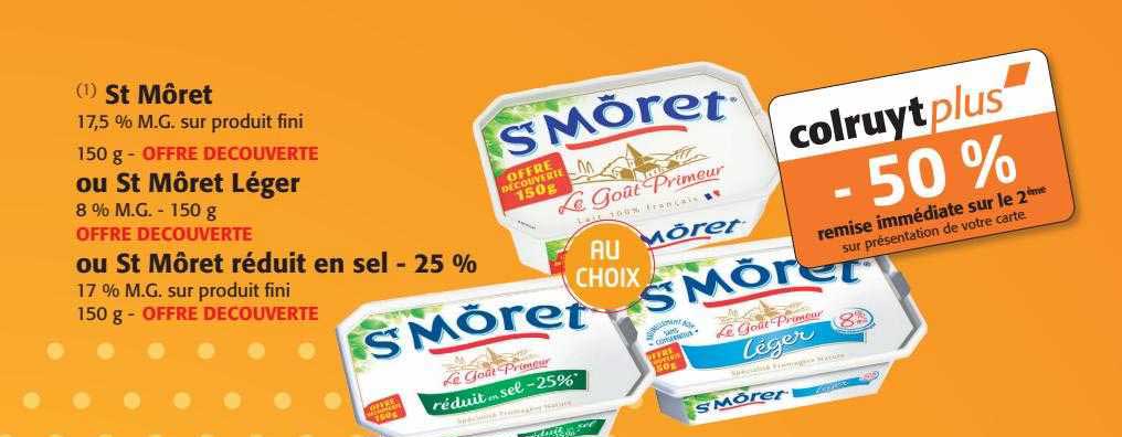 st môret ou st môret léger ou st môret réduit en sel -25%