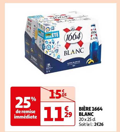 Bière 1664 Blanc
