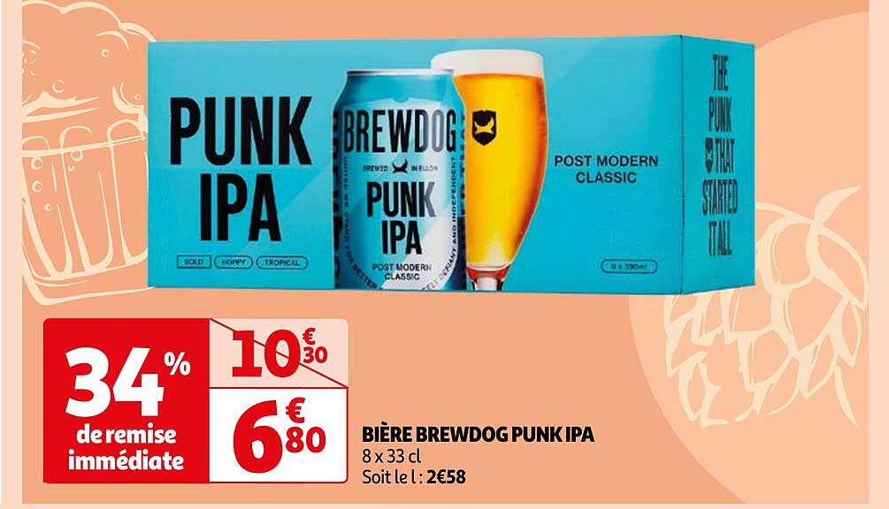 bière brewdog punk ipa