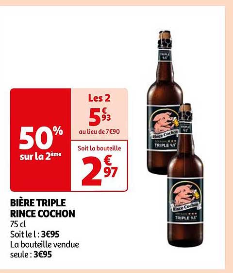 bière triple rince cochon