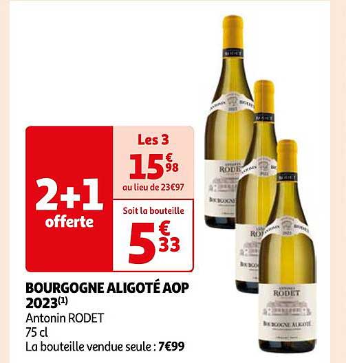 bourgogne aligoté aop 2023 antonin rodet