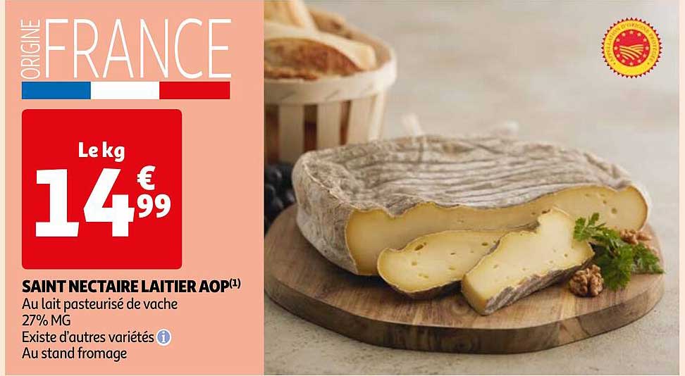 saint nectaire laitier aop
