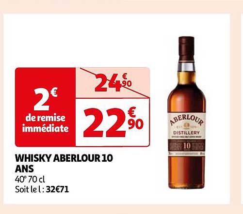 whisky aberlour 10 ans