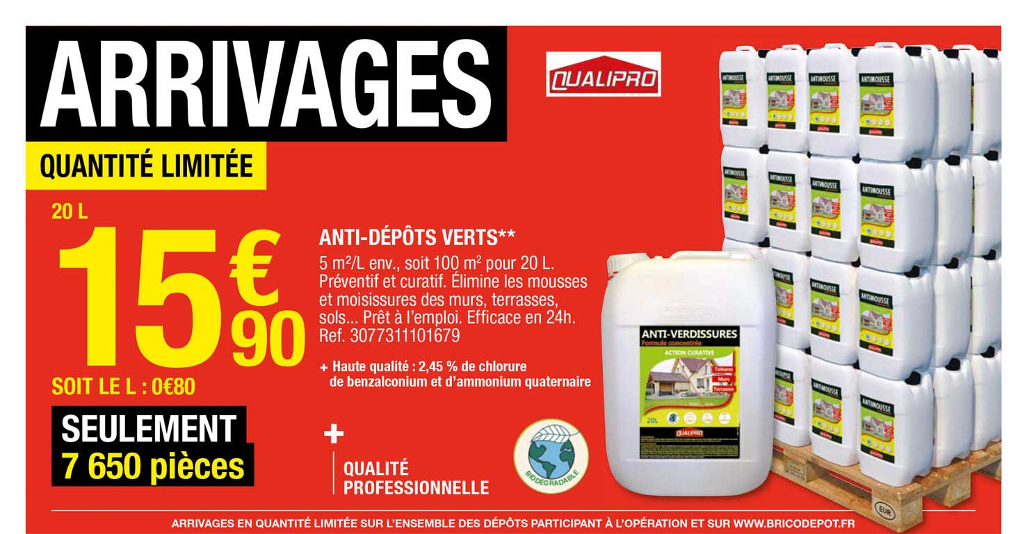 anti-dépôts verts qualipro