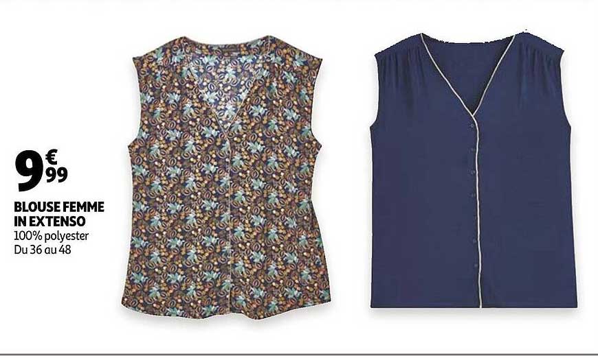 blouse femme in extenso